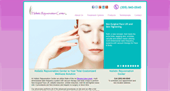 Desktop Screenshot of holisticrejuvenationcenter.com